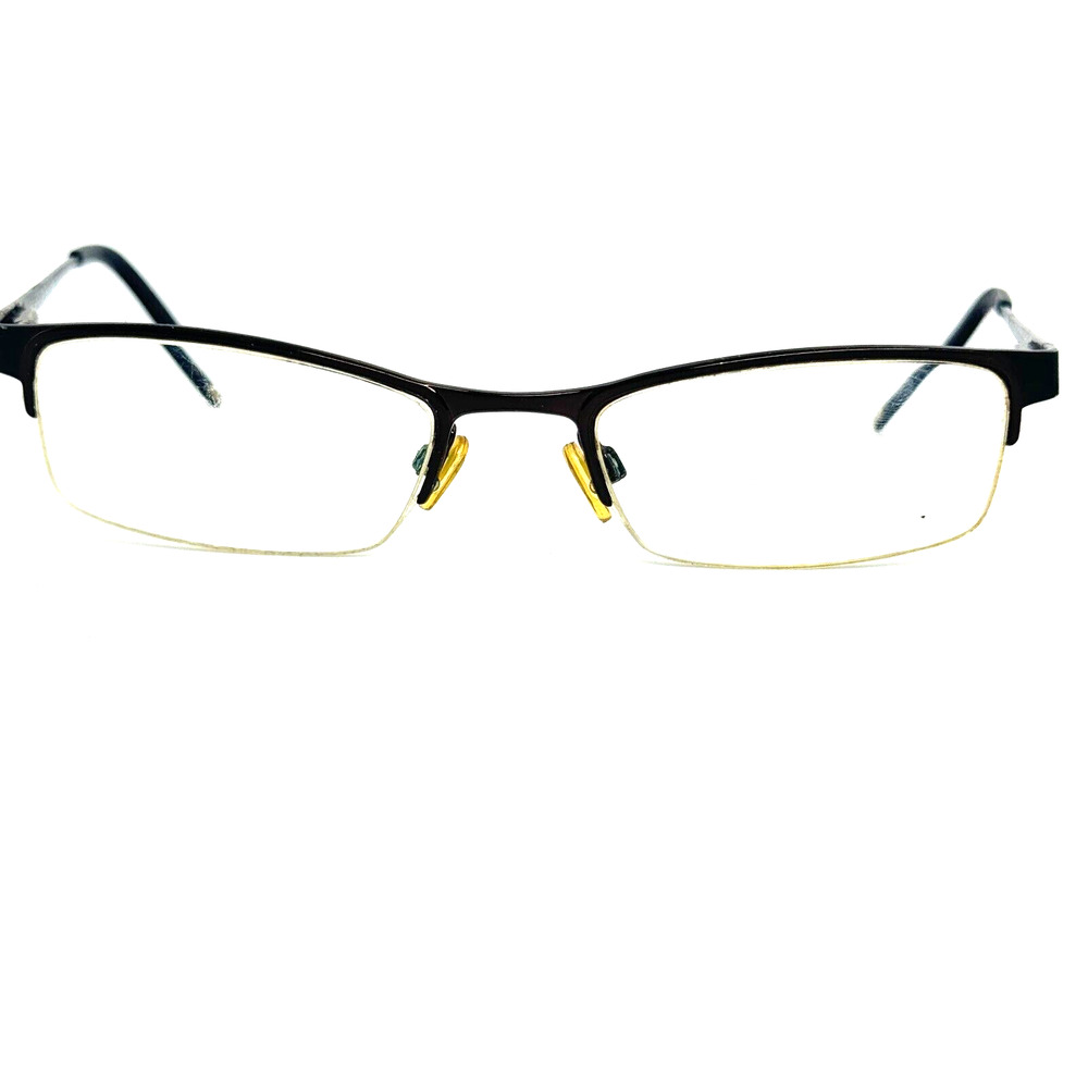 KENNETH COLE‎ REACTION KC684 Eyeglasses Frame 52-18-135 Black Half Rim H14571